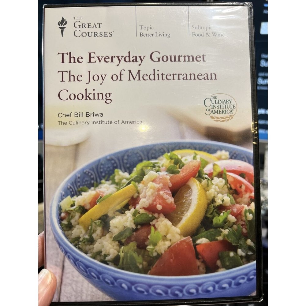 The Everyday Gourmet The Joy of Mediterranean Cooking DVD  New Sealed